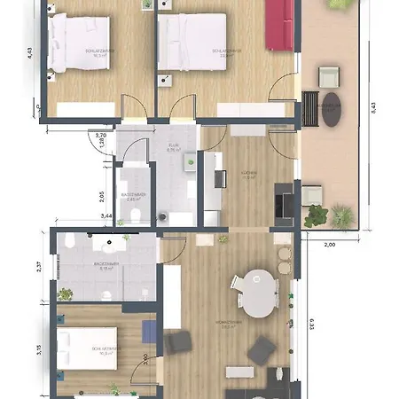 Appartement Am Teich Kamp-Bornhofen