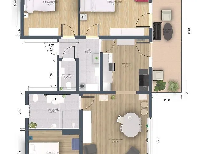 Apartamento Am Teich Kamp-Bornhofen